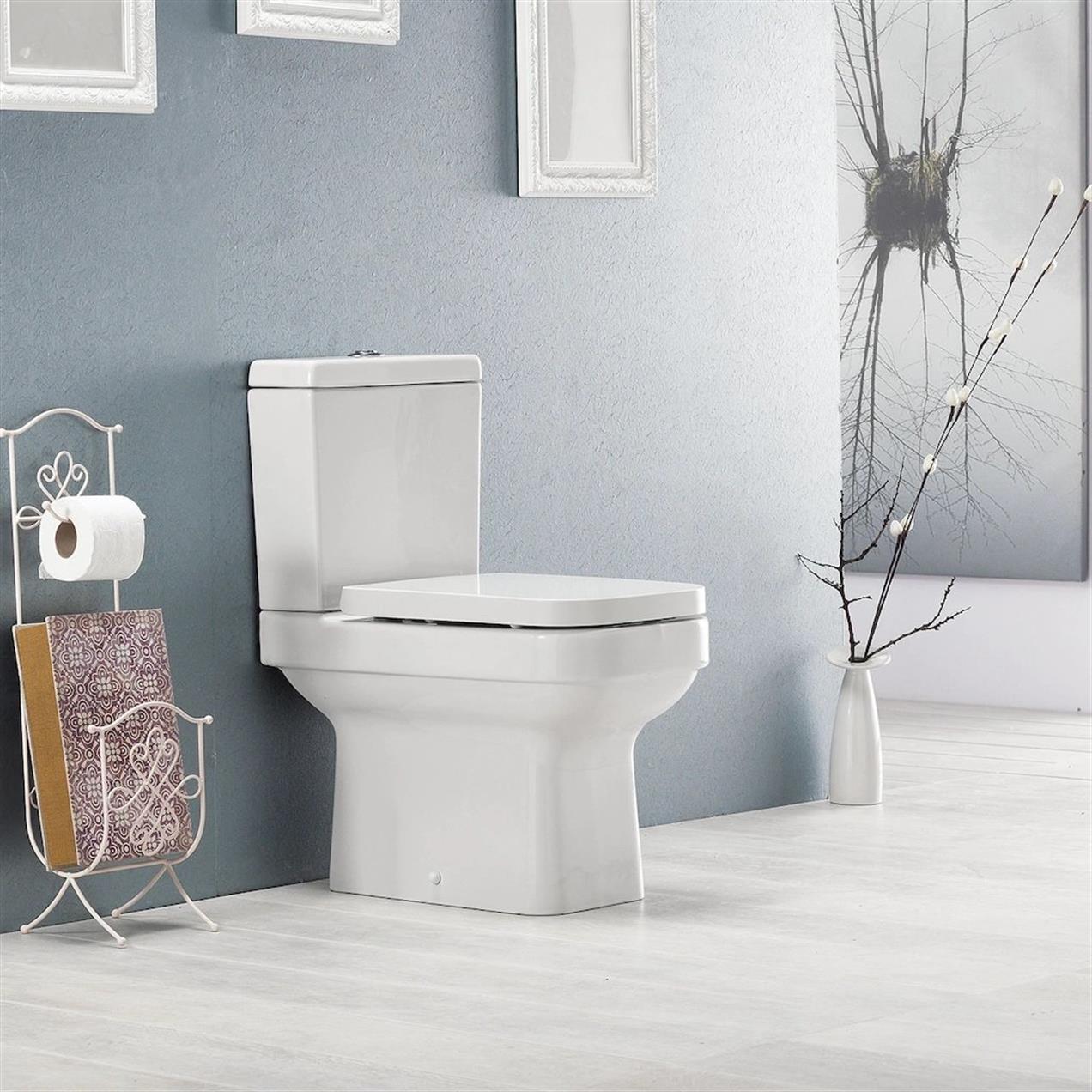 Turkuaz Cerastyle Noura Klozet,Rezervuar,İç Takım ve Yavaş Kapak