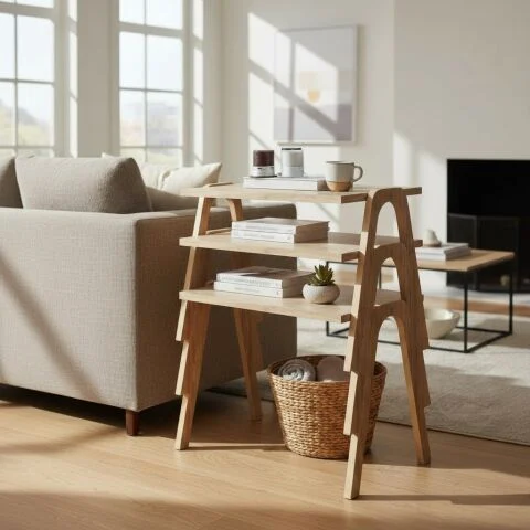 Cano Zigon Sehpa XL Meşe Cano Zigon Sehpa XL Meşe