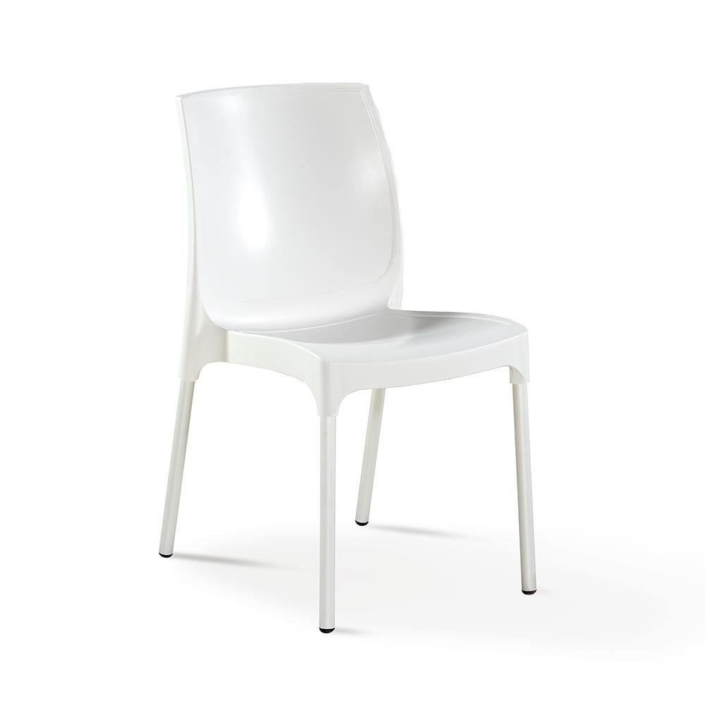 NS6 Masa Takımı 80x80 Masa + 4 Adet Castel Renkli Sandalye