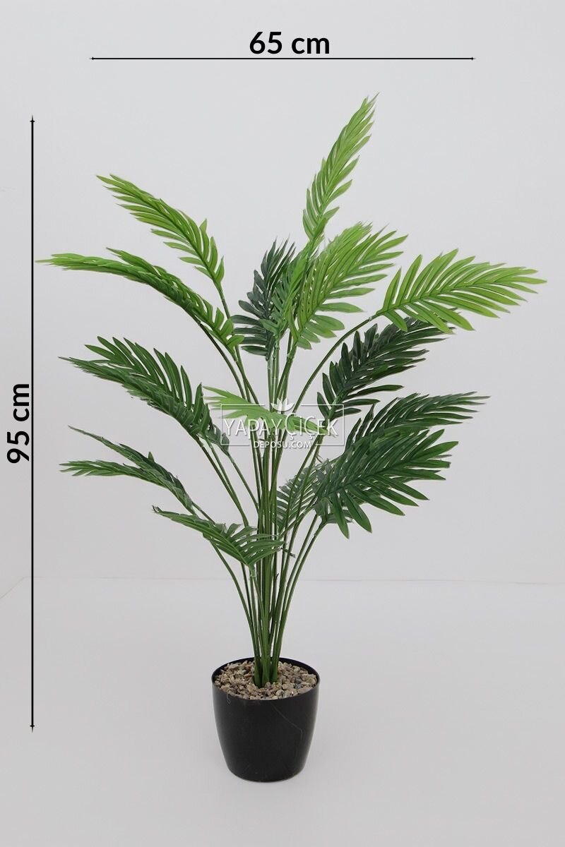 Yapay Ağaç 24 Yapraklı Mini Areka Palmiyesi Ağacı 95 cm Yapay Ağaç 24 Yapraklı Mini Areka Palmiyesi Ağacı 95 cm
