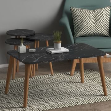 Soul Sehpa Seti Bendir Mermer Soul Sehpa Seti Bendir Mermer