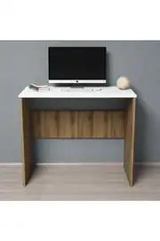 Çalışma Masası Ceviz-Beyaz
