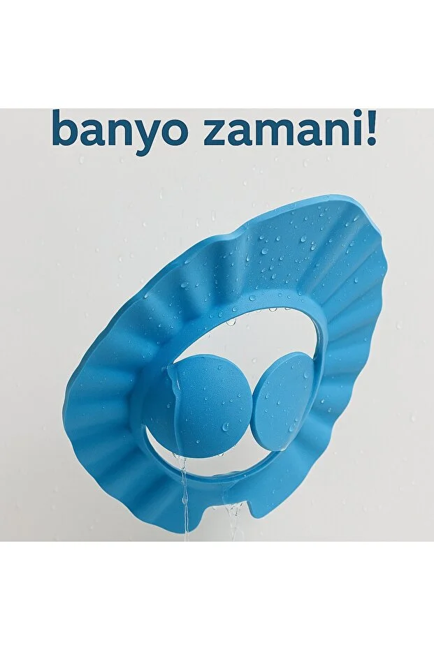 Ayarlanabilir Bebek Banyo Şapkası 1 adet 