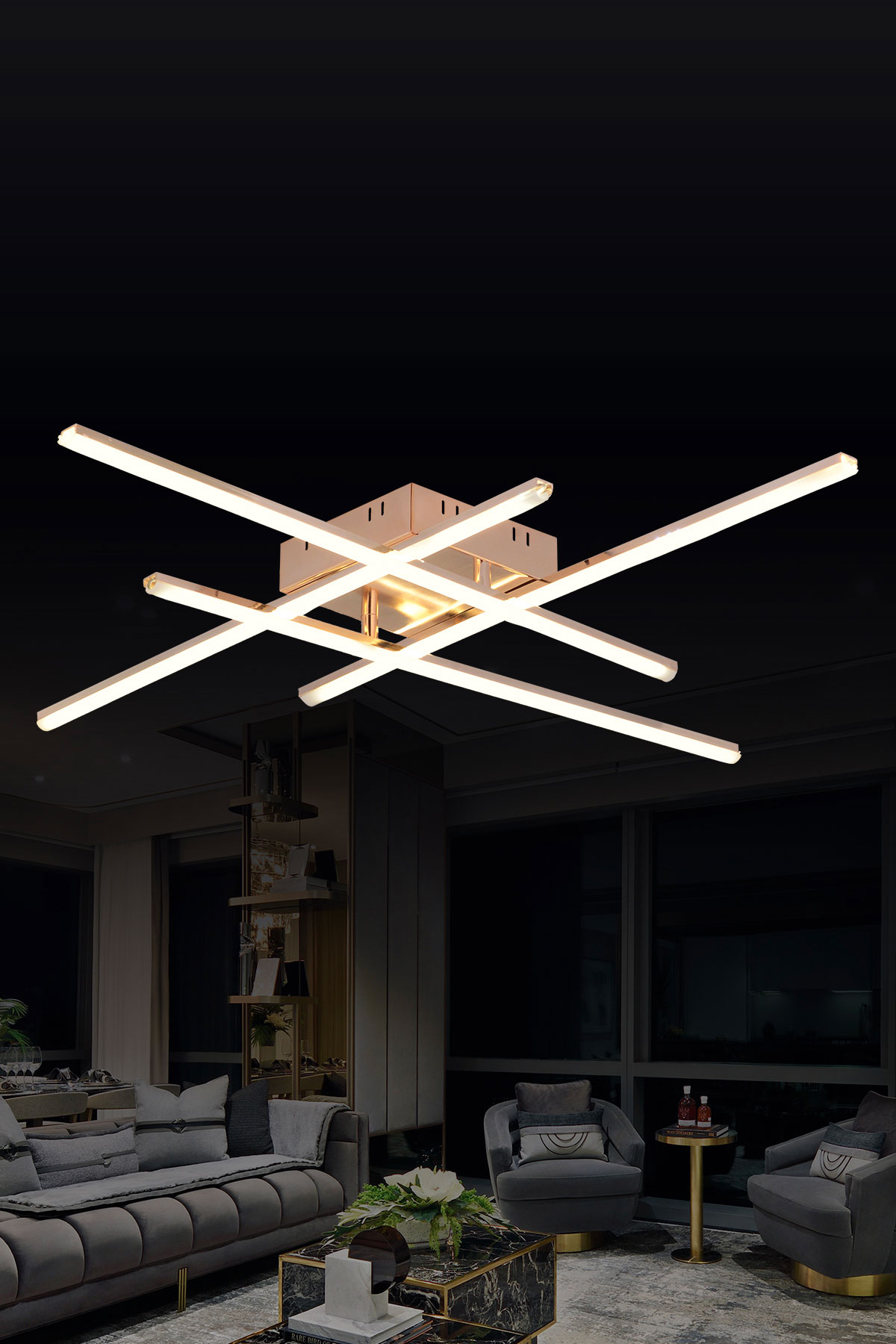 Dekoratif Led Avize BLX-PL-06-4 Dekoratif Led Avize BLX-PL-06-4