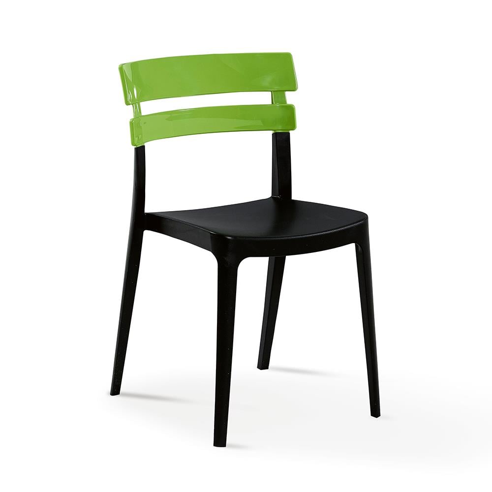 NS9 Masa Takımı 80x80 Masa + 4 Siyah Ayaklı Koltuk