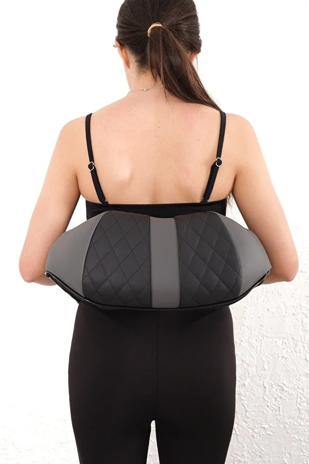 Ayak Masaj Aleti Refleksoloji Masajı 3d Masaj + Boyun - Bel - Sırt Masaj Aleti - 2'si 1 Arada