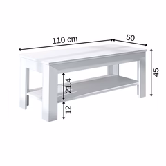 Helsinki 110 cm Orta Sehpa Helsinki 110 cm Orta Sehpa