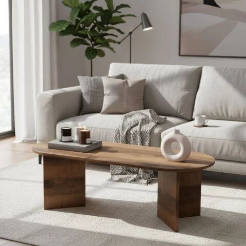 Nardo Orta Sehpa Ceviz Nardo Orta Sehpa Ceviz