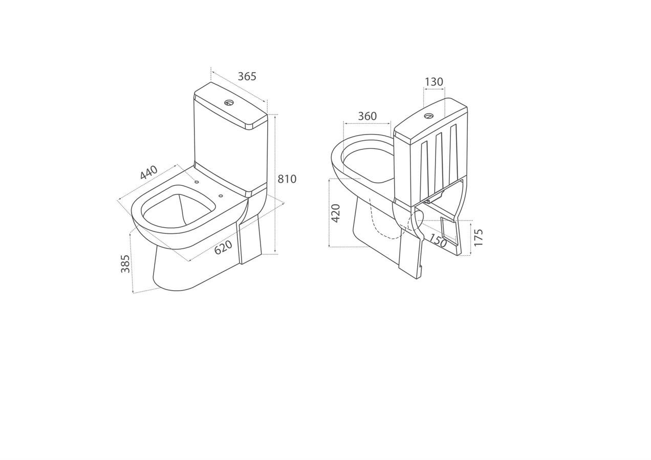 Turkuaz Bella Duvara Sıfır Klozet,Rezervuar,İç Takım,Gala PP Kapak Turkuaz Bella Duvara Sıfır Klozet,Rezervuar,İç Takım,Gala PP Kapak