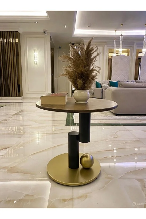 Metal Yan sehpa orta sehpa 4 Metal Yan sehpa orta sehpa 4