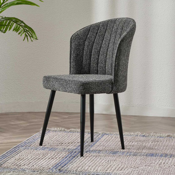 Fleksi Masa Takımı | Antrasit | Rubi Sandalye | Mensey Kumaş | 4 Sandalye Fleksi Masa Takımı | Antrasit | Rubi Sandalye | Mensey Kumaş | 4 Sandalye