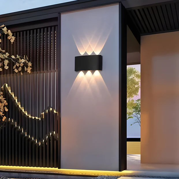 Proton 6W Siyah Çift Yönlü 3000K Günışığı Ledli Aplik