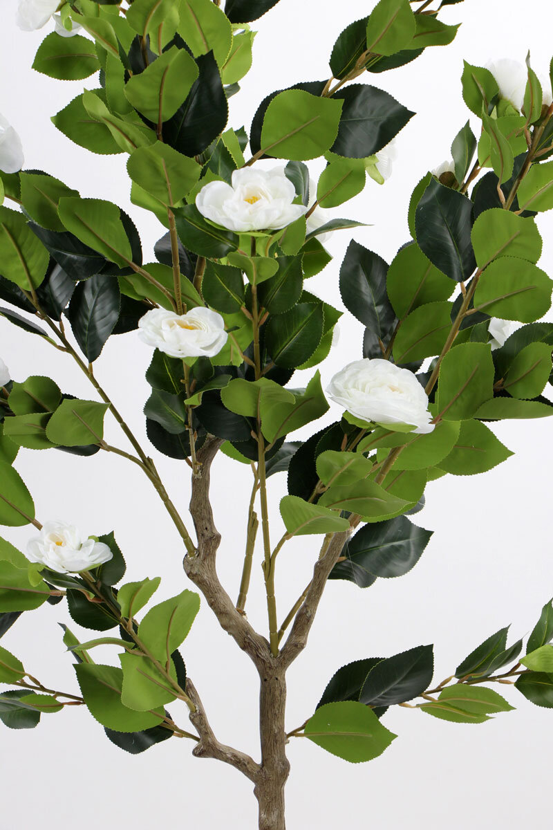 Yapay Premium Gül Ağacı 170 cm Beyaz Yapay Premium Gül Ağacı 170 cm Beyaz