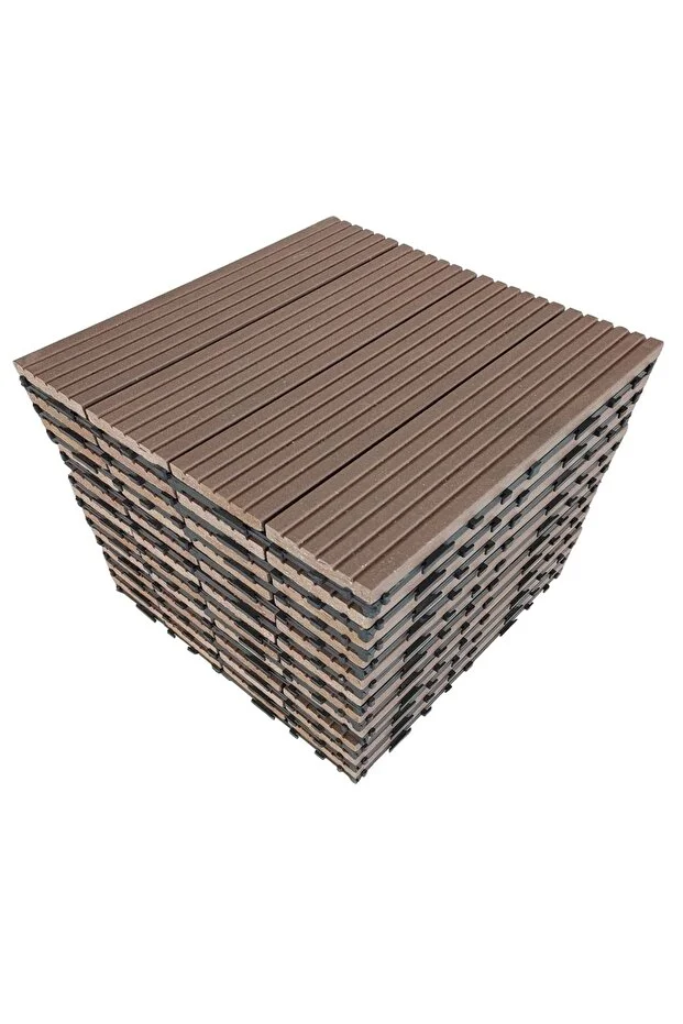 Kompozit (AHŞAP PLASTİK) Zemin Döşemesi 1 M2 (11 ADET KARO) Kahverengi Düz Model Kompozit (AHŞAP PLASTİK) Zemin Döşemesi 1 M2 (11 ADET KARO) Kahverengi Düz Model