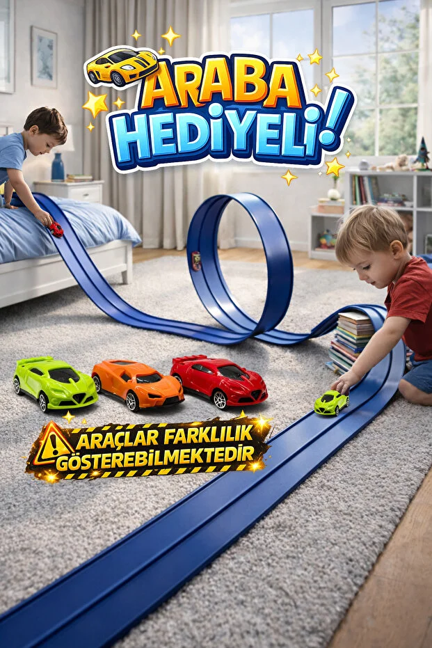 Esnek Yarış Pisti 4.5 Metre Flex Track