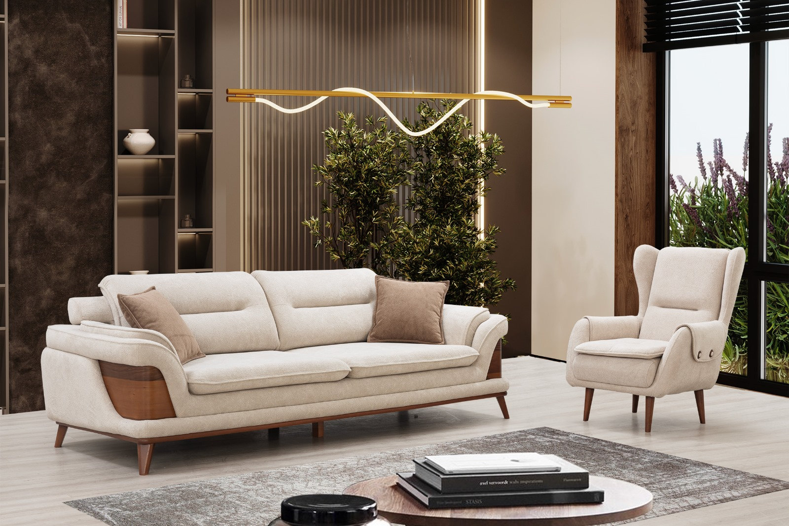 Wood Koltuk Takımı Wood Koltuk Takımı