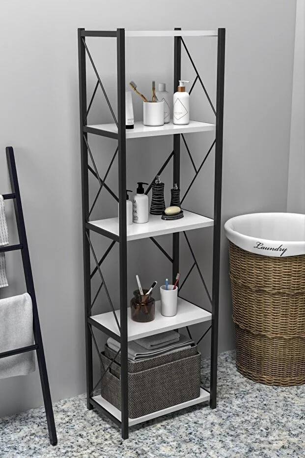 Felixce Banyo Düzenleyici Banyo Dolabı Çok Amaçlı Dolap 5 Katlı Metal Mutfak Düzenleyici Felixce Banyo Düzenleyici Banyo Dolabı Çok Amaçlı Dolap 5 Katlı Metal Mutfak Düzenleyici