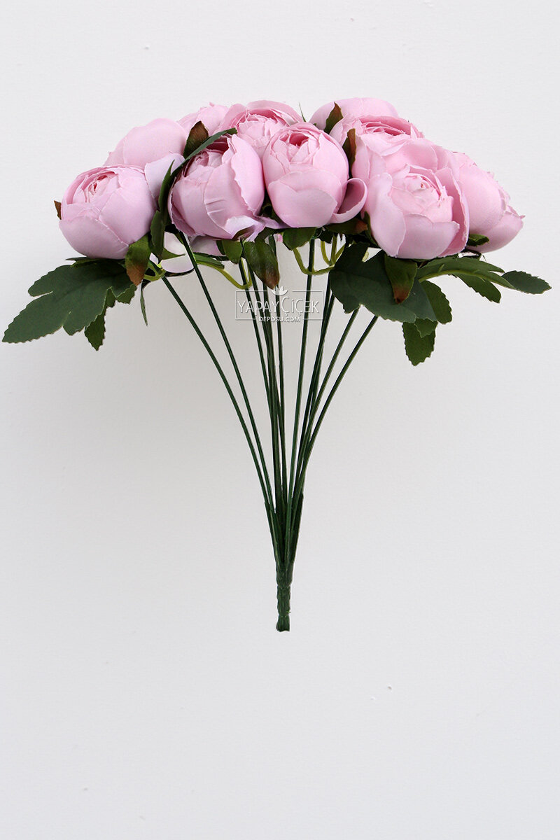 Yapay Çiçek 12li Şakayık Demeti 35 cm Lila