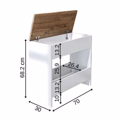 Pera Koltuk Yanı Sehpa