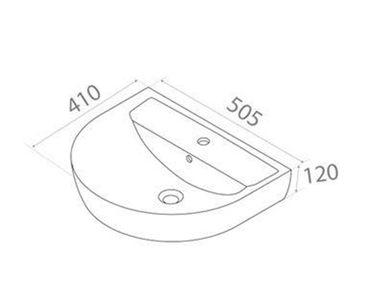 Turkuaz Bella Banyo Lavabo 40*50 cm (Bella Uzun Ayaklı) Turkuaz Bella Banyo Lavabo 40*50 cm (Bella Uzun Ayaklı)