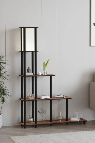 Escaleras Dekoratif Raflı Lambader Escaleras Dekoratif Raflı Lambader