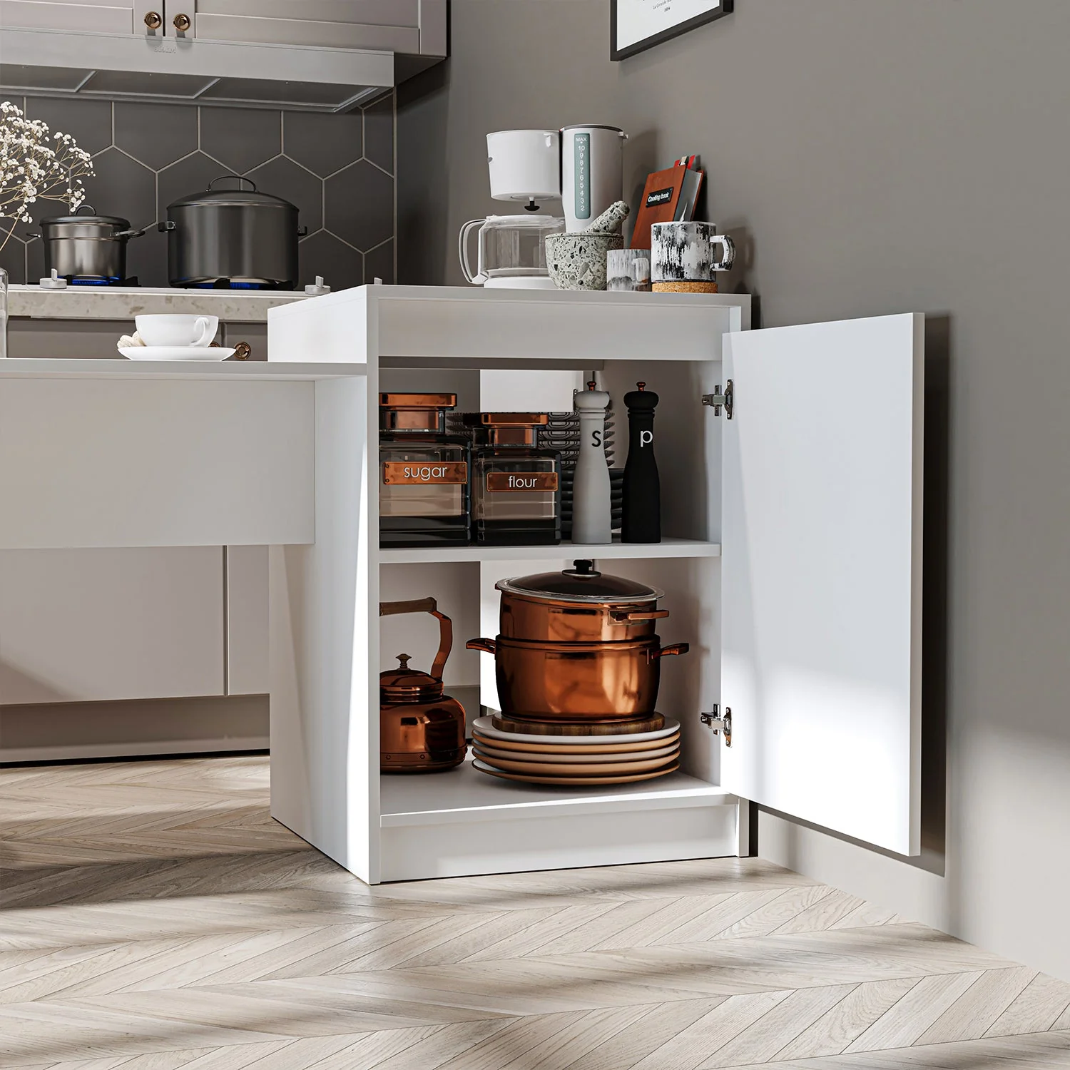 Mutfak Adası ve Yemek Masası - Milano