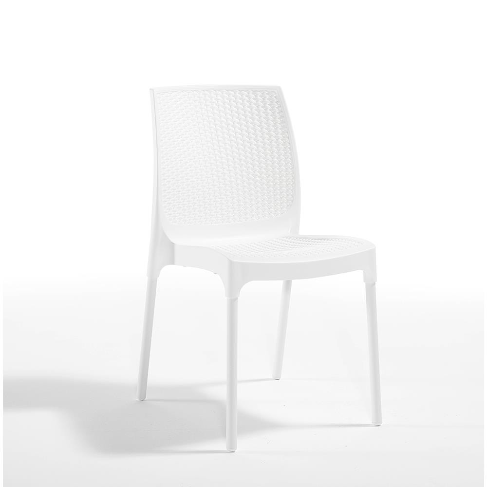 NS5 Rattan Masa Takımı 80x80 Masa + 4 Adet Rattan Sandalye