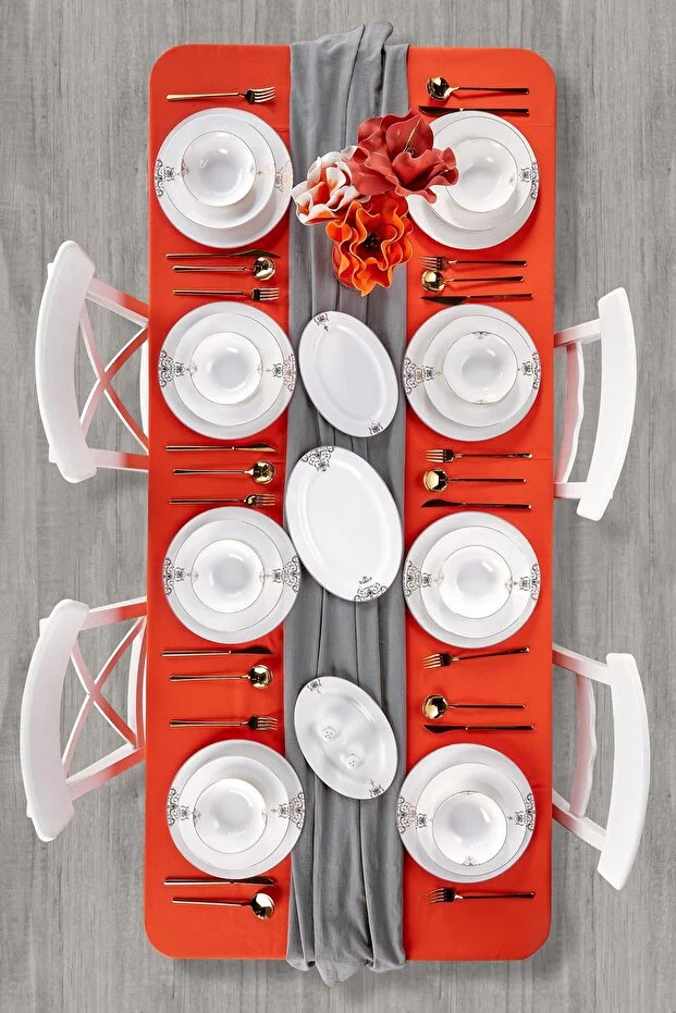 Eliza Carmilla 12 Kişilik 53 Parça Yemek Takımı Eliza Carmilla 12 Kişilik 53 Parça Yemek Takımı