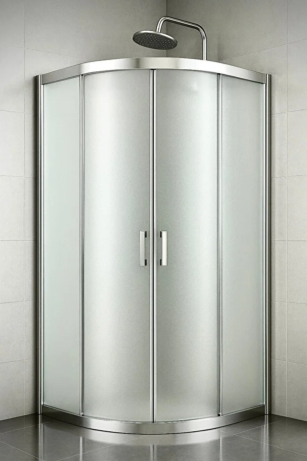 Duşakabin Oval 5mm Buzlu H.190 Cm