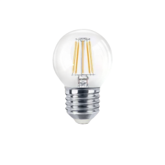 Ecolite 4W LED FILAMENT G45 Ampul 220V Şeffaf cam 470 Lümen 15.000 Saat Ömür