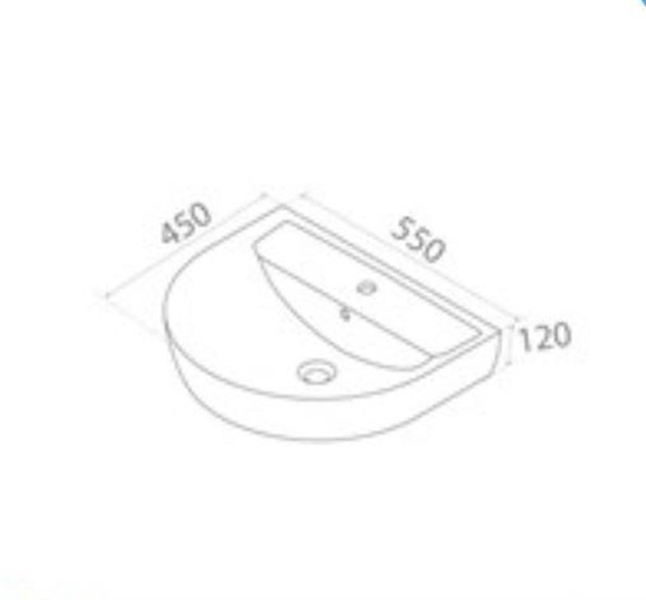 Turkuaz Bella Banyo Lavabo 45*55 cm (Bella Uzun Ayaklı) Turkuaz Bella Banyo Lavabo 45*55 cm (Bella Uzun Ayaklı)