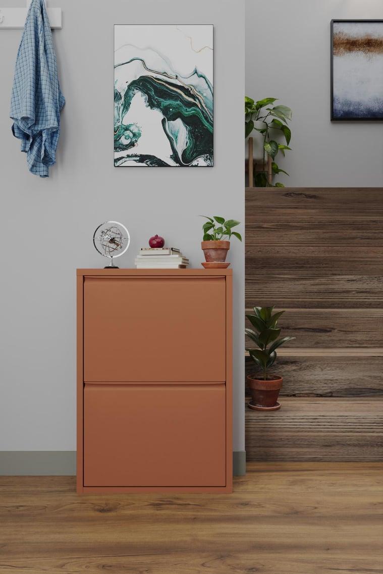 İkili Metal Ayakkabılık Pudra 