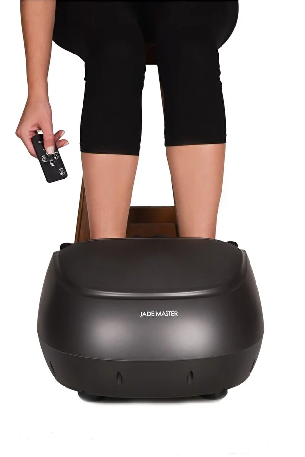 Ayak Masaj Aleti Refleksoloji Masajı 3d Masaj + Boyun - Bel - Sırt Masaj Aleti - 2'si 1 Arada