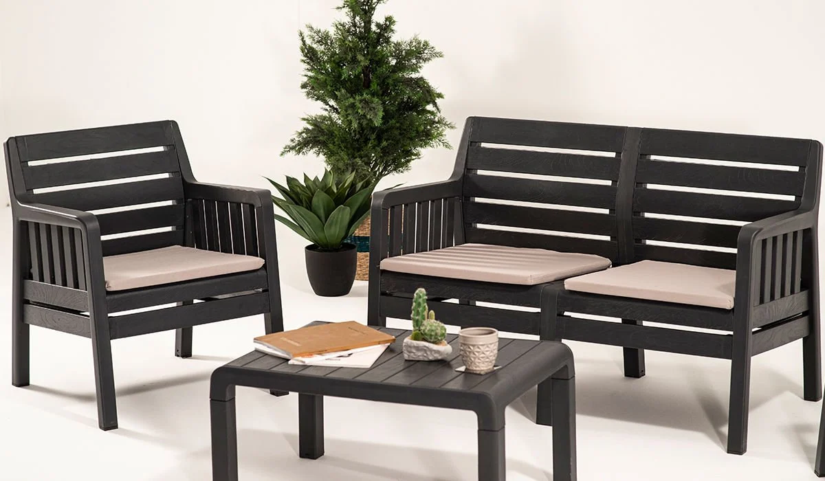 Lara 2+1+1 Bahçe Oturma Grubu (Minderli) Lara 2+1+1 Bahçe Oturma Grubu (Minderli)