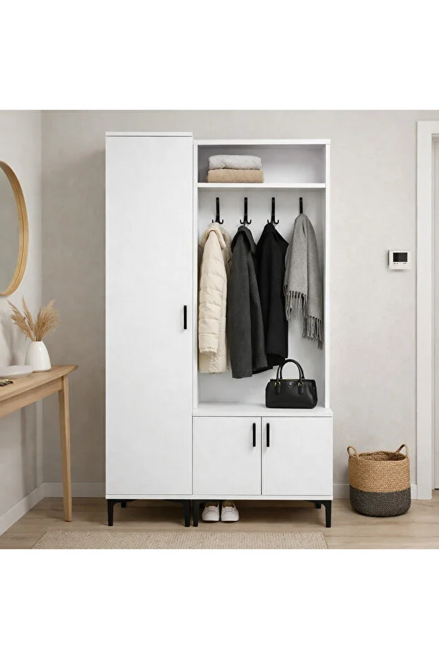 Rapid Portmanto beyaz Rapid Portmanto beyaz