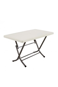 70X120 Katlanır Metal Ekonomik Bahçe masası 