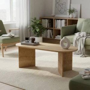 Nardo Orta Sehpa Meşe