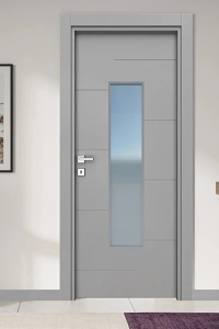 MELAMİN KARİZMA LORAS BEŞ CAMLI ODA KAPISI, 86/204/14-17 CM