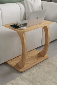 C Ayaklı Laptop Sehpası, Koltuk Sehpası, Kahvaltı Masası, Çalışma Sehpası