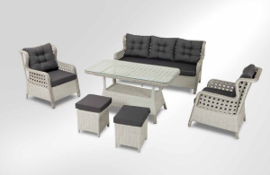 Alaçatı Rattan Oturma Grubu Nadide 