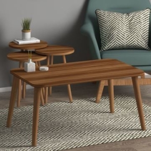 Soul Sehpa Seti Ceviz