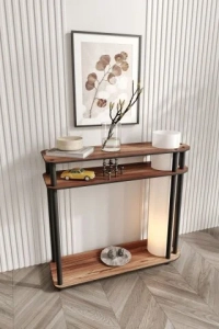 Caprio Dekoratif Raflı Lambader