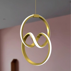 Emily Eskitme Tekli Sarkıt Led Günışığı Ultra Ledli Salon Mutfak Oda Hol Ledli Avize