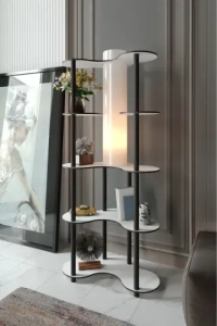 Mariposa Dekoratif Raflı Lambader