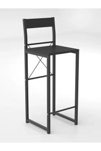 SİYAH GOOD BAR SANDALYESİ 