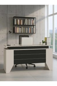 Remida Ofis Masası Çalışma Masası Kumtaşı - Antrasit