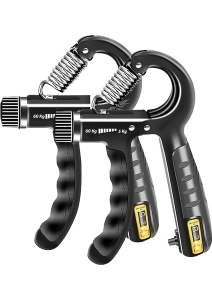 Sayaçlı El Yayı 60 kg - 5 kg Ayarlanabilir 1 Adet El Yayı Bilek Kas Güçlendirici