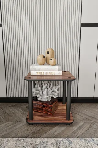 2 Katlı Dekoratif Kare Kitaplık 2 Katlı Dekoratif Kare Kitaplık