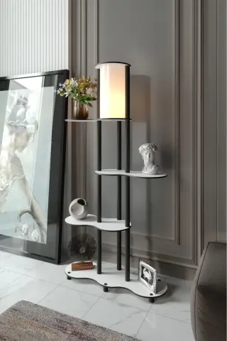 Travers Raflı Lambader Travers Raflı Lambader