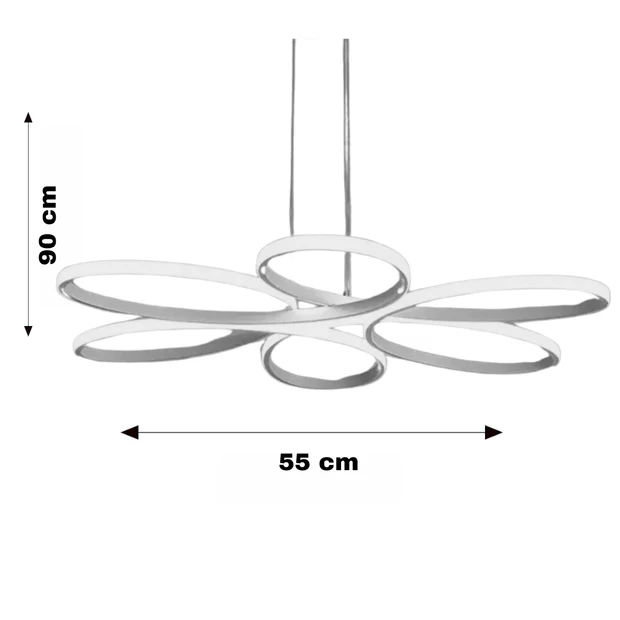 Nipul Eskitme Sarkıt Modern Ultra Süper Günışığı Ledli Avize